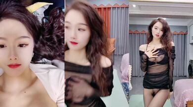 明星颜值极品女神！细腰无敌美腿！站立一字马揉穴，摆弄各种姿势，黑丝美腿，极度诱惑